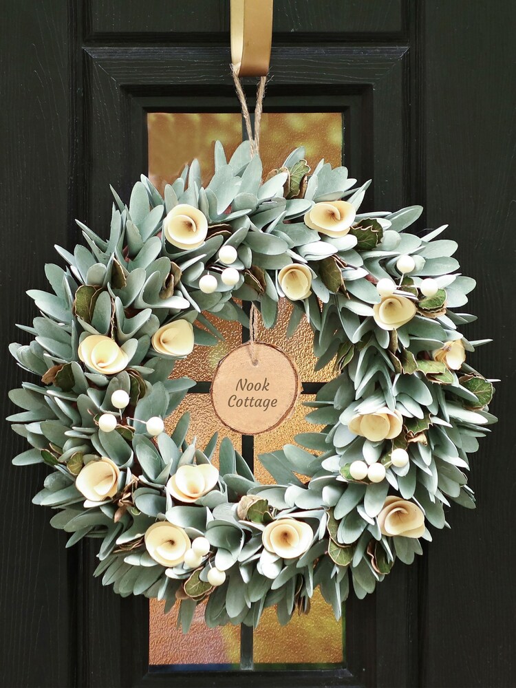 Personalised Christmas  Lambeth Wreath by Dibor - Image 1 of 5