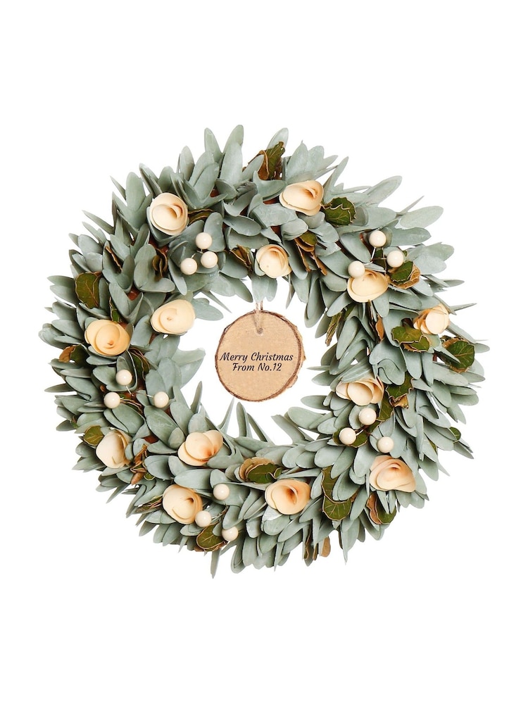 Personalised Christmas  Lambeth Wreath by Dibor - Image 2 of 5