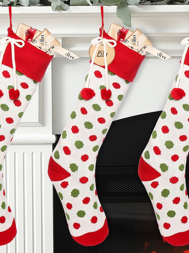 Personalised Christmas Stocking by Dibor - Image 1 of 4