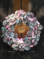 Personalised Christmas Wreath by Dibor - Image 1 of 5