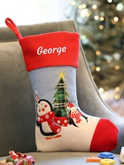 Personalised Christmas Stocking by Dibor - Image 1 of 3