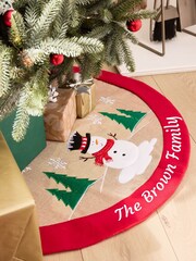 Personalised Christmas Tree Skirt by Dibor - Image 1 of 5