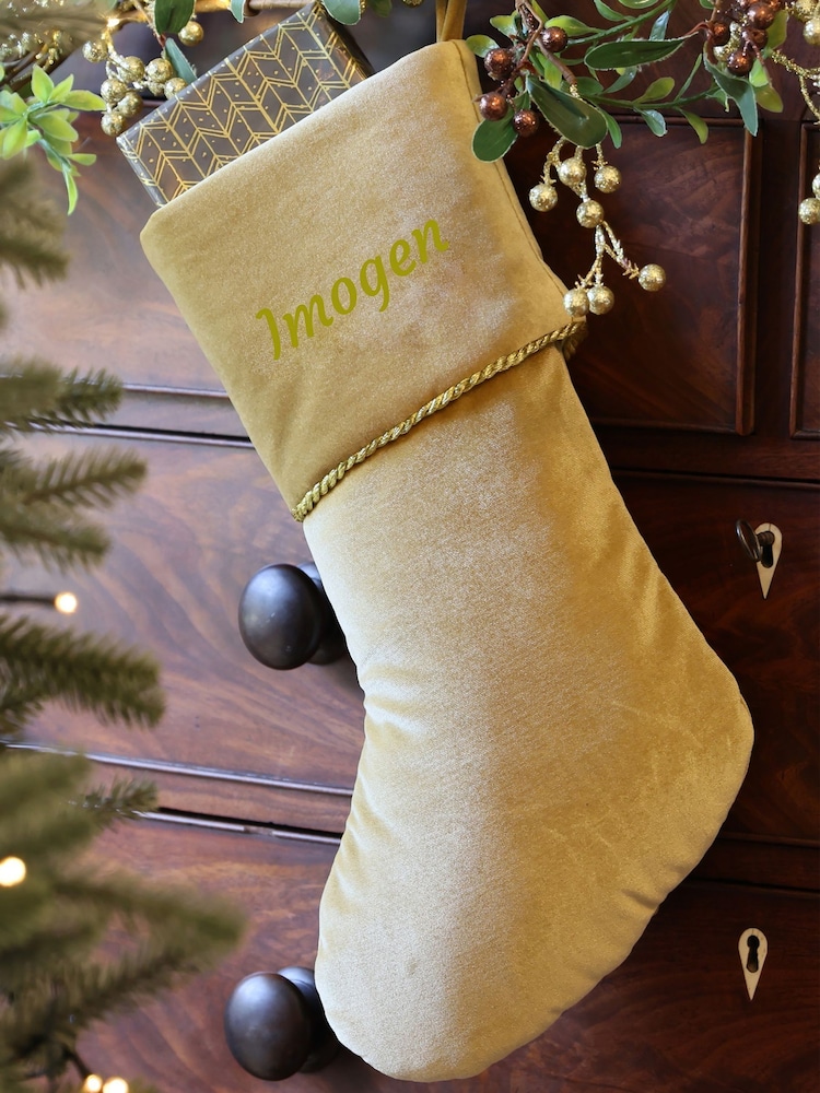 Personalised Christmas Stocking by Dibor - Image 1 of 4