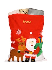 Personalised Christmas Santa Sack by Dibor - Image 4 of 4