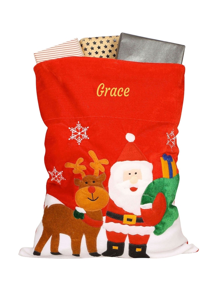 Personalised Christmas Santa Sack by Dibor - Image 4 of 4