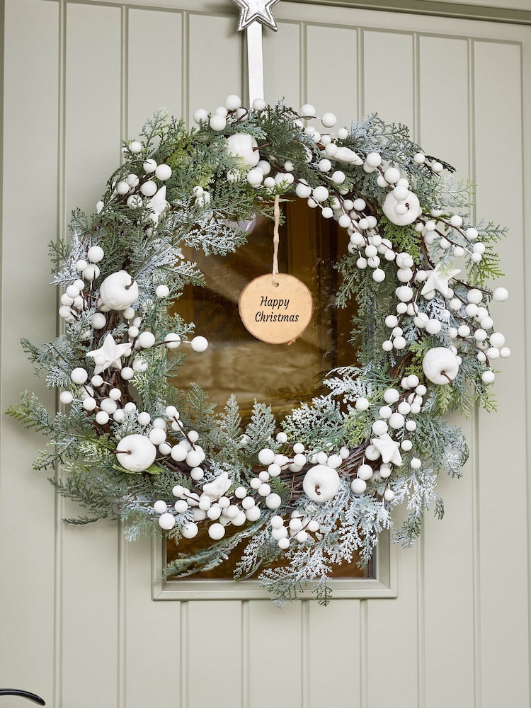 Personalised Christmas Wreath by Dibor - Image 1 of 5
