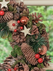 Personalised Christmas Wreath by Dibor - Image 2 of 5