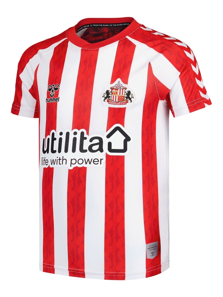 Fanatics Kids Red Sunderland Home Shirt 2024-25 - Image 2 of 3
