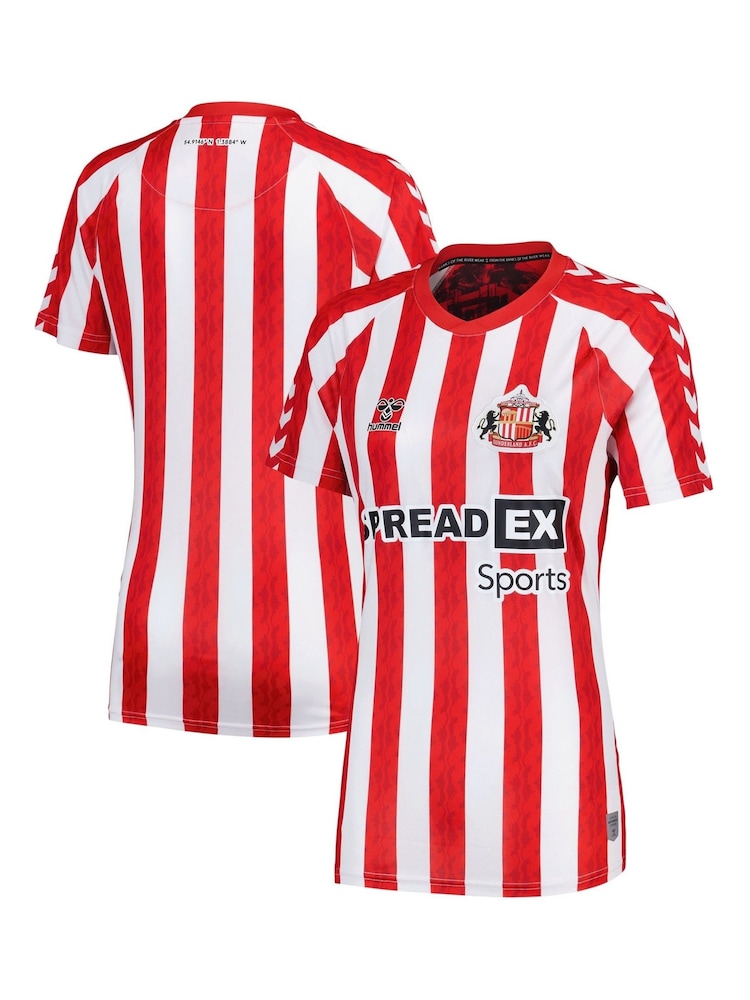 Fanatics Womens Red Sunderland Home Shirt 2024-25 - Image 1 of 3