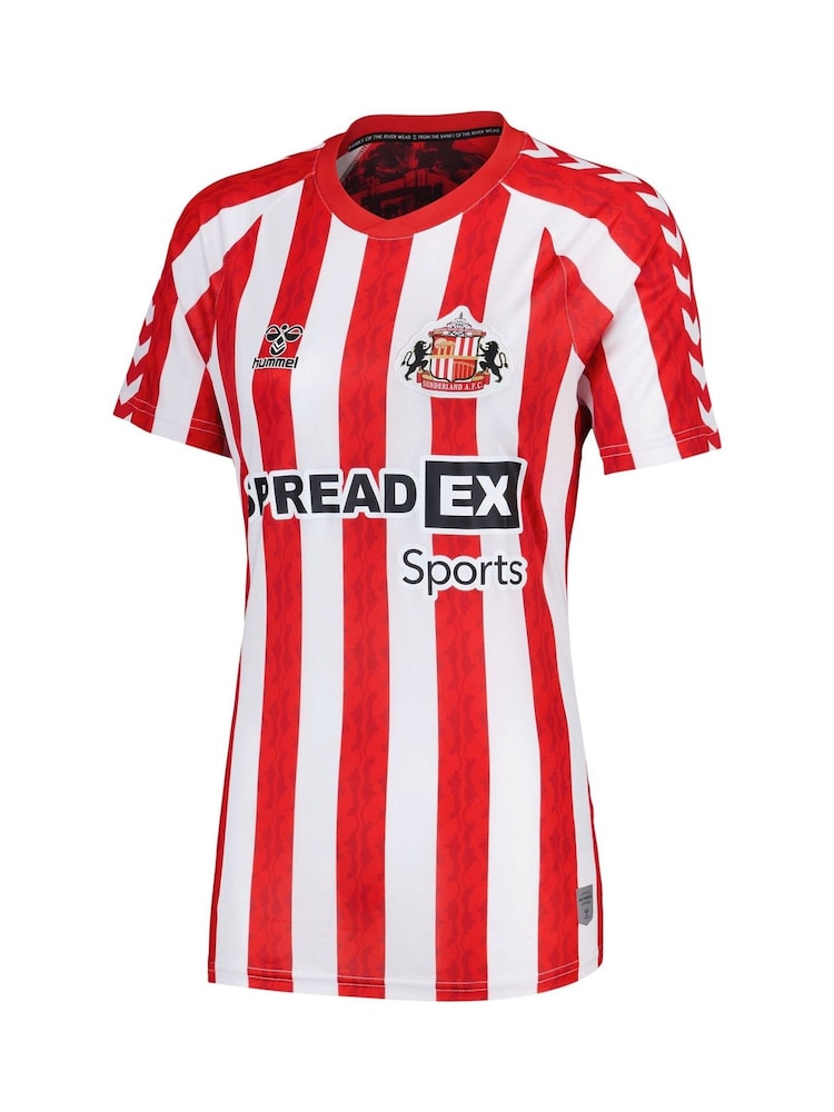 Fanatics Womens Red Sunderland Home Shirt 2024-25 - Image 2 of 3