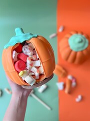 Halloween Smash Pumpkin by Sweet Trees - Image 1 of 4