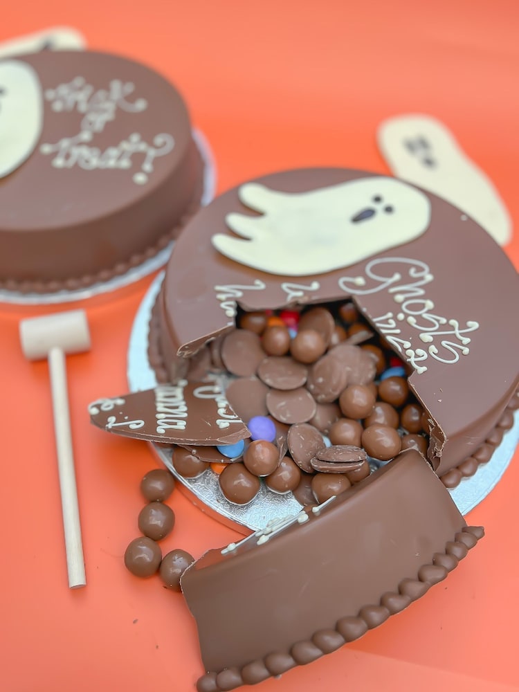 Halloween Ghost Smash Cake by Sweet Trees - Image 3 of 3