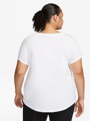 Nike White Curve Sportswear Essentials Logo T-Shirt - Image 2 of 4