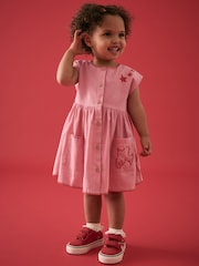 Pink Button Through Summer Dress (3mths-10yrs) - Image 1 of 11