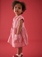 Pink Button Through Summer Dress (3mths-10yrs) - Image 2 of 11