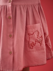 Pink Button Through Summer Dress (3mths-10yrs) - Image 5 of 11