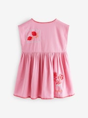 Pink Button Through Summer Dress (3mths-10yrs) - Image 8 of 11