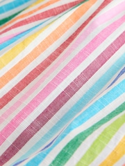 Rainbow Stripe 100% Cotton Playsuit (3mths-10yrs) - Image 3 of 4