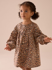 Animal - Long Sleeve Button Through Dress (3mths-8yrs) - Imagen 1 de 7