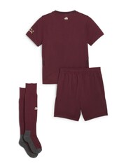 Puma Burgundy Red Kids Boys Manchester City 24/25 Third Minikit - Image 2 of 7
