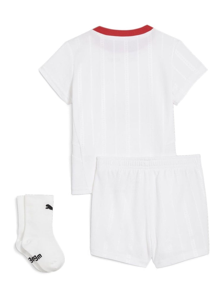 Puma White Kids Boys AC Milan 24/25 Away Kit Set - Image 2 of 2