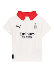 Puma White Kids Boys AC Milan 24/25 Away Minikit - Image 5 of 7