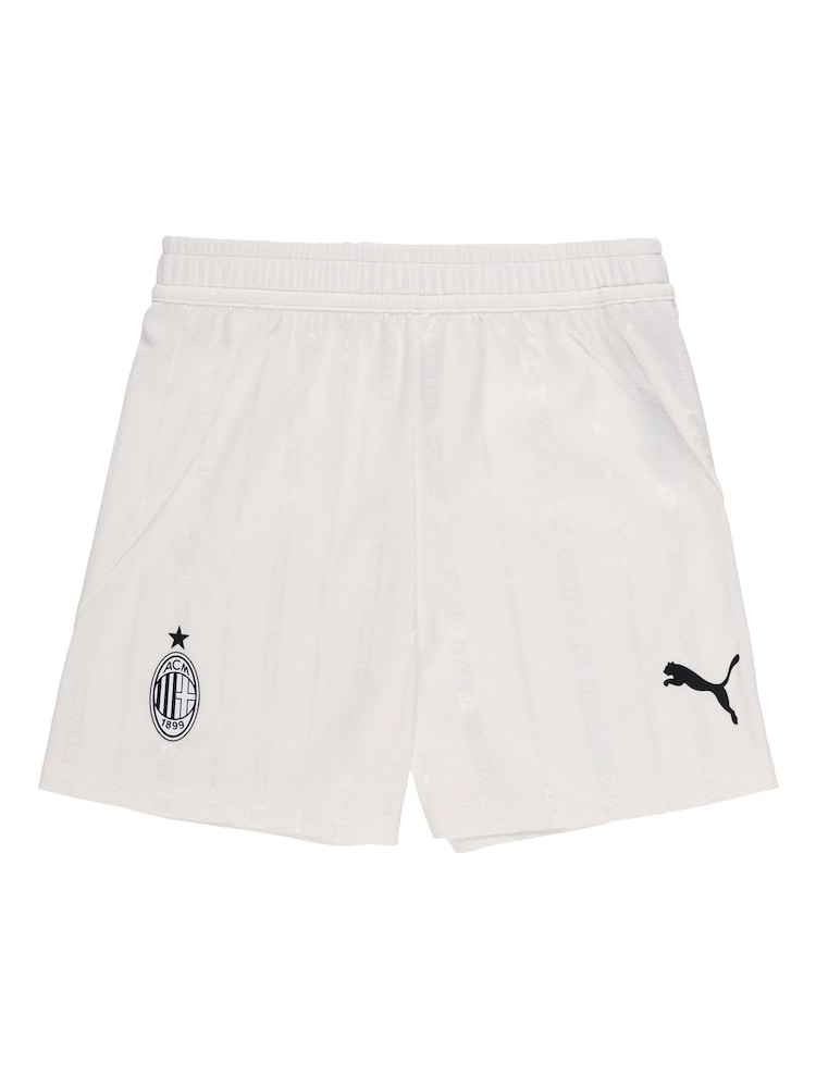 Puma White Kids Boys AC Milan 24/25 Away Minikit - Image 7 of 7