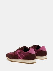 Hush Pink Rylee Retro Trainers - Image 4 of 5