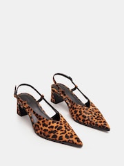 Hush Alissa Slingback Pointed čevelj ali škorenj z visoko, ozko peto, ukrivljeno pod čevelj - Slika 2 iz 4
