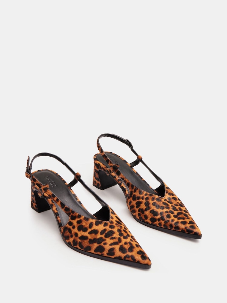 Hush Alissa Slingback Pointed čevelj ali škorenj z visoko, ozko peto, ukrivljeno pod čevelj - Slika 2 iz 4