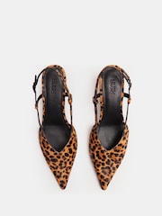 Hush Alissa Slingback Pointed čevelj ali škorenj z visoko, ozko peto, ukrivljeno pod čevelj - Slika 3 iz 4