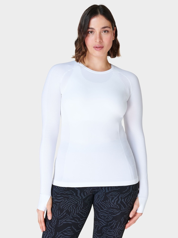 Top deportivo de manga larga sin costuras Athlete de Sweaty Betty - Imagen 1 de 7
