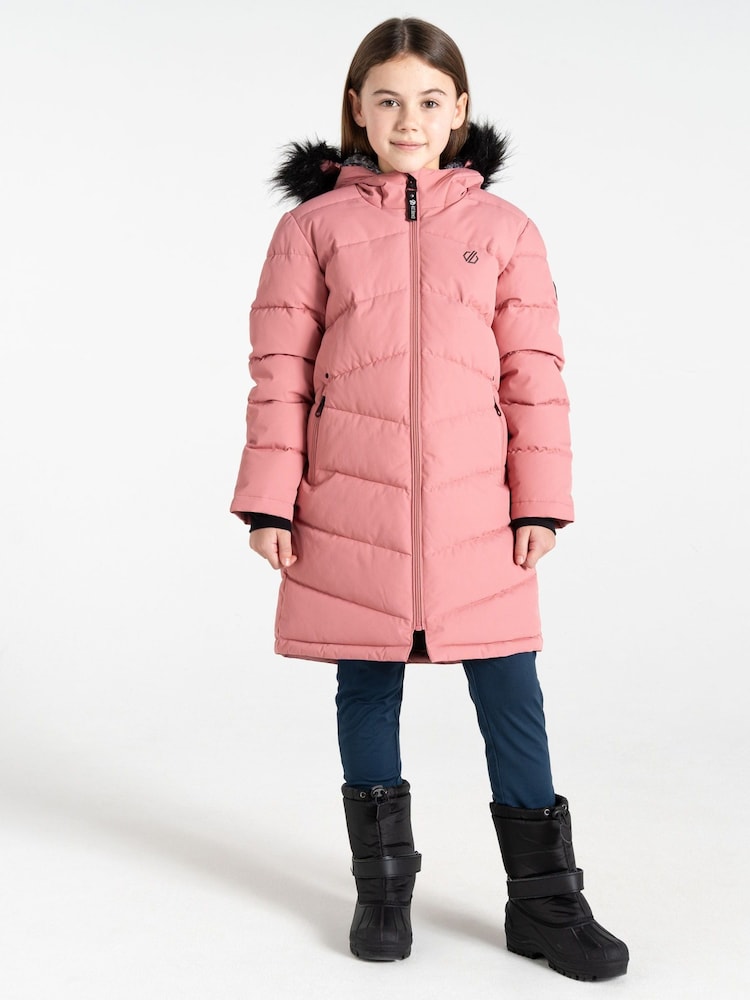 Dare 2b Girls Striking III Hooded Long Line Jacket - Image 2 of 9