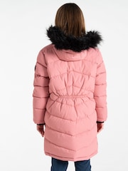 Dare 2b Girls Striking III Hooded Long Line Jacket - Image 3 of 9