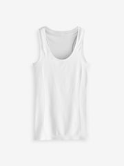 Sweaty Betty White Athlete Seamless Workout Tank Top - Image 6 of 6