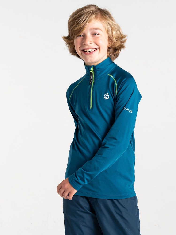 Dare 2b Kids Blue Consist II Recycled Core Stretch T-Shirt - Image 1 of 1