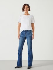 Hush Blue Eliana Mid Rise Bootcut Jeans - Image 2 of 5