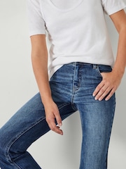 Hush Blue Eliana Mid Rise Bootcut Jeans - Image 4 of 5