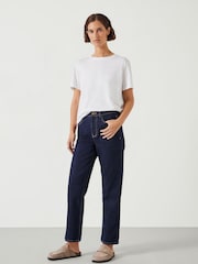 Hush Blue Alexa Straight Leg Jeans - Image 1 of 4