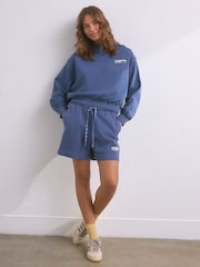 self. Blue Lightweight Sweatshirt - Image 2 of 5