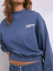 self. Blue Lightweight Sweatshirt - Image 4 of 5