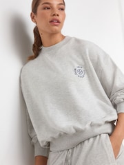 self. Grey Lightweight Sweatshirt - Image 4 of 9