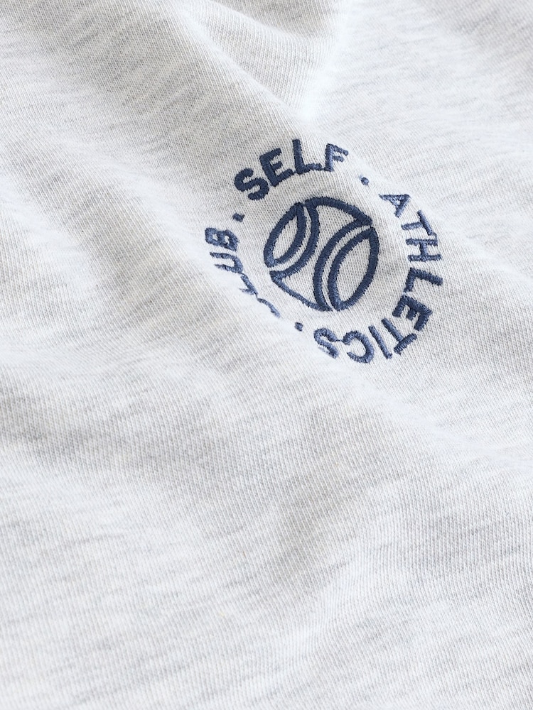 self. Grey Lightweight Sweatshirt - Image 9 of 9