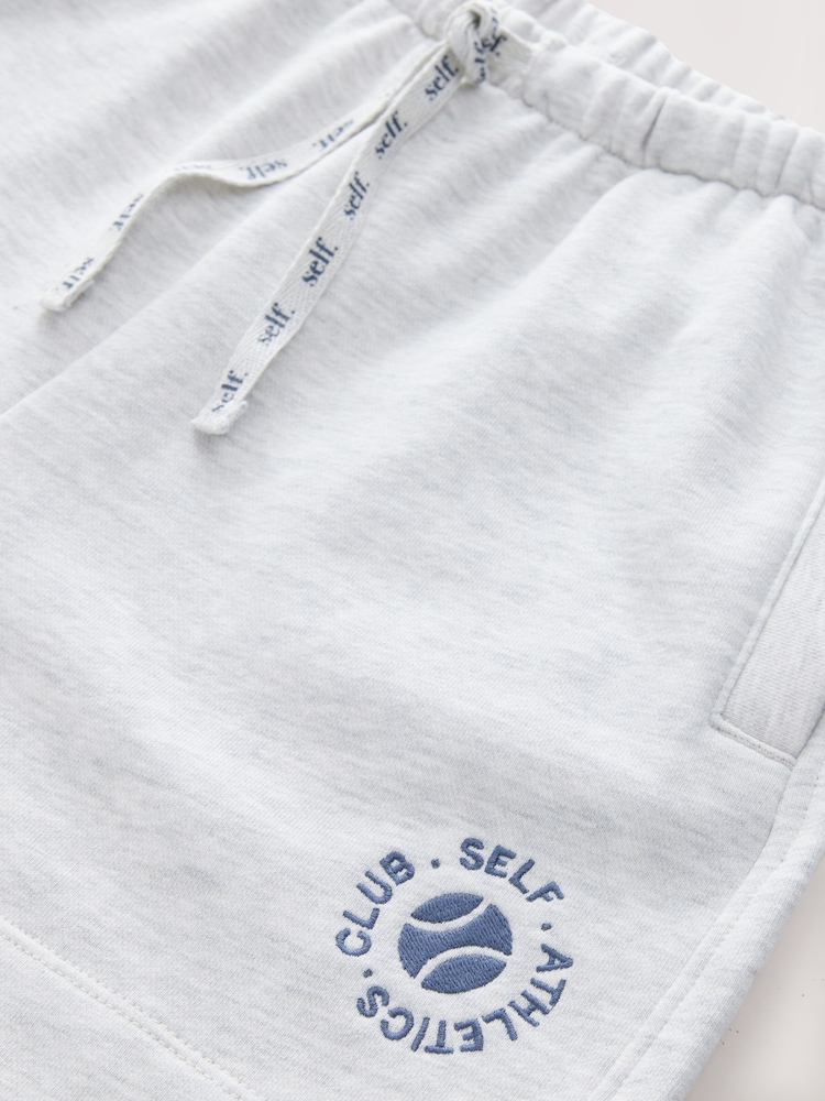 self. Grey Lightweight Shorts - Image 7 of 8