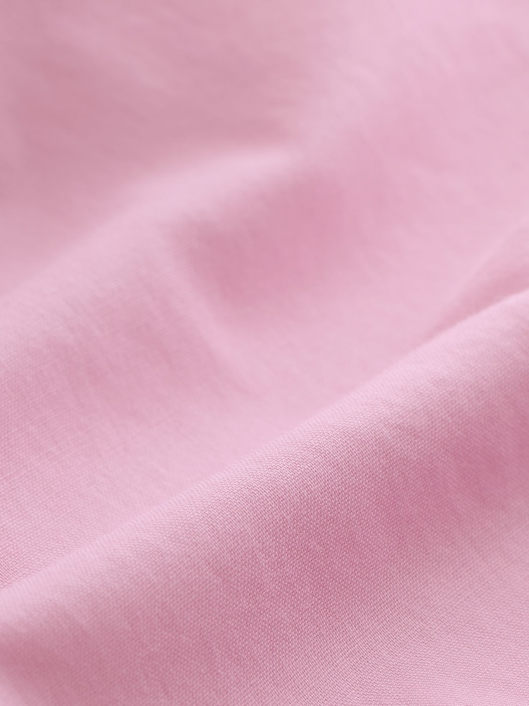self. Pink Oversized 100% Cotton Shirt - Image 9 of 11
