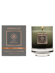Stoneglow Fleur Aquatica Metallique Scented Candle - Image 1 of 3