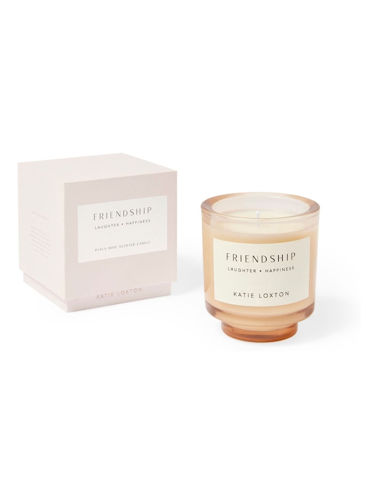 Katie Loxton Pink Friendship Sentiment Candle - Image 1 of 3