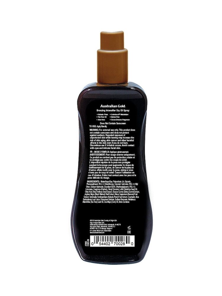 Australian Gold Bronzing Intensifier Dry Oil Spray 237ml - Image 2 of 2