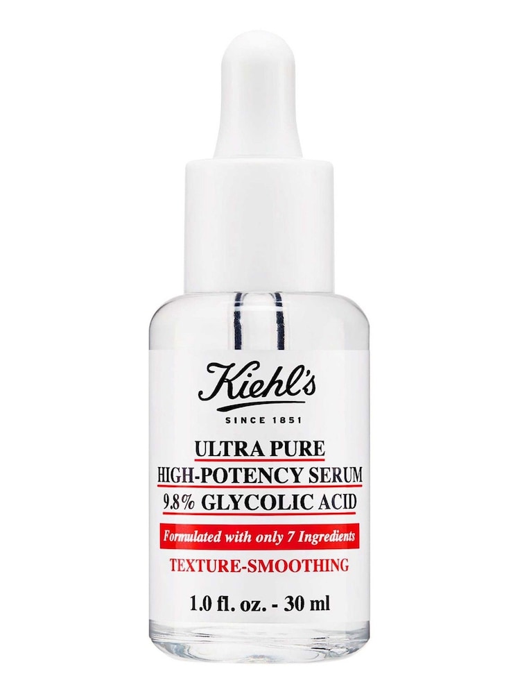 Kiehls Ultra Pure High-Potency Serum 10% Glycolic Acid (Texture-Smoothing) 30ml - Image 1 of 5