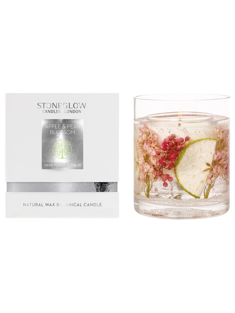 Stoneglow Apple & Pear Blossom Natures Gift Scented Candle - Image 1 of 1 Stoneglow Apple & Pear Blossom Natures Gift Scented Candle - Image 1 of 1